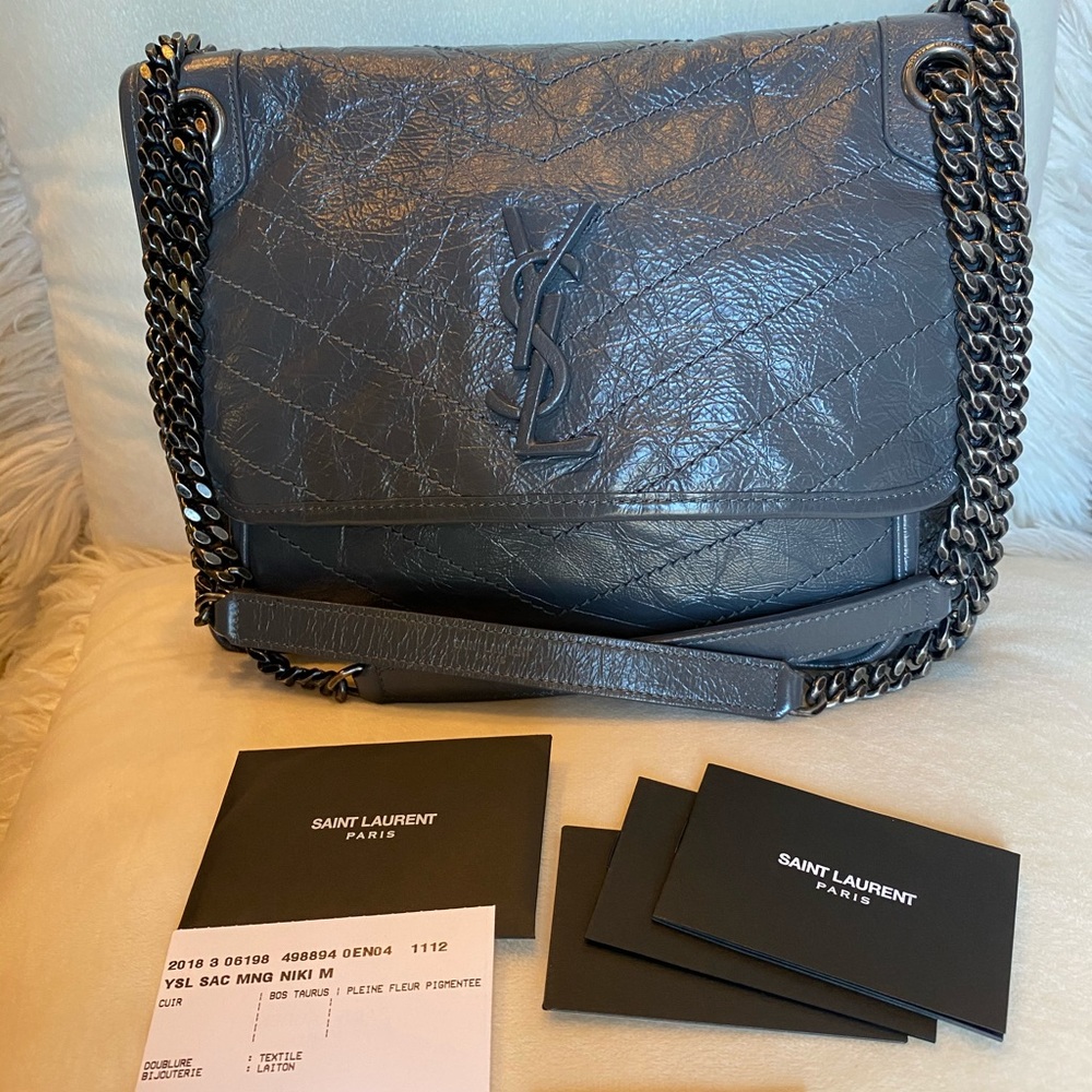 Yves Saint Laurent YSL medium Niki shoulder bag